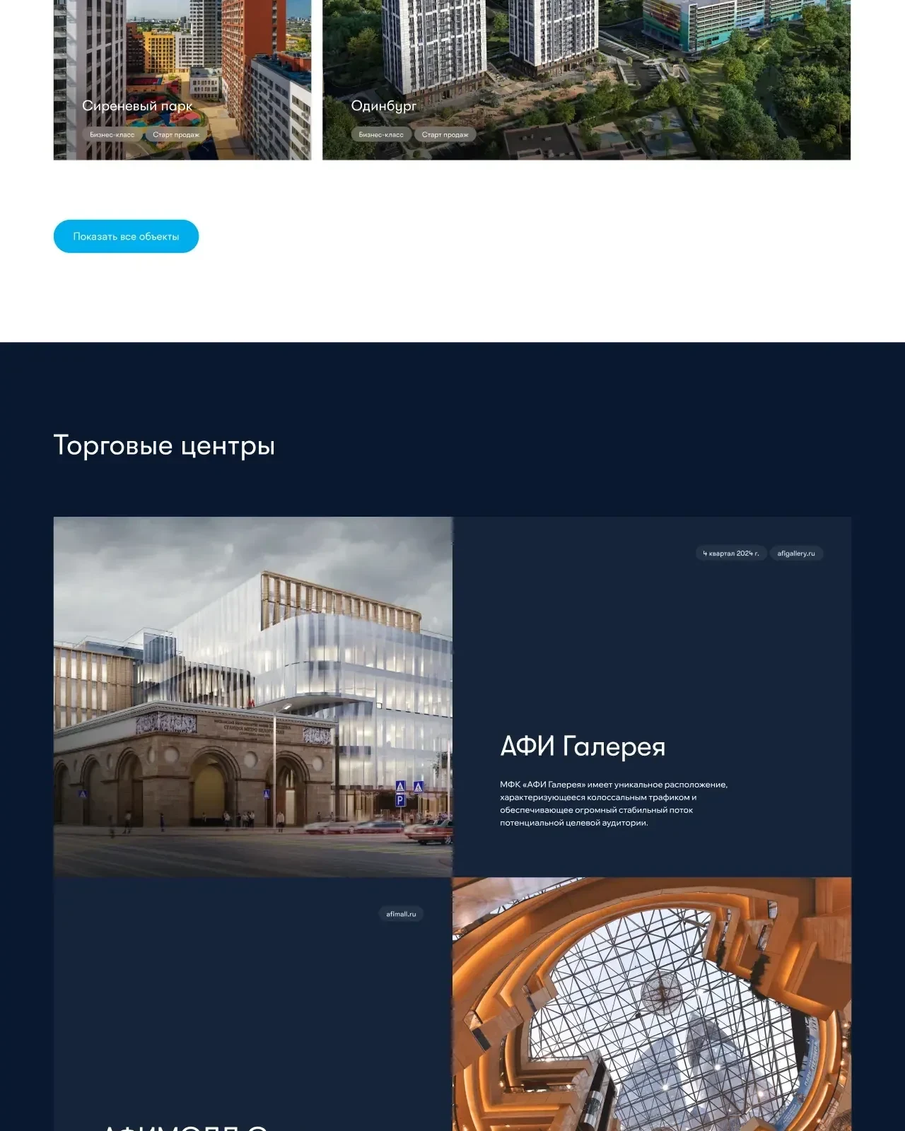Экраны проекта AFI Development — AFI Development — фрагмент 2