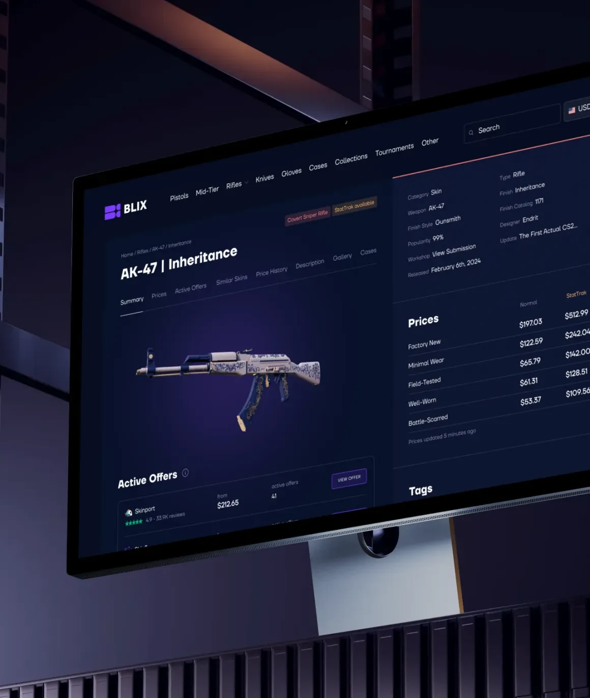 Blix — превью проекта mayorov team